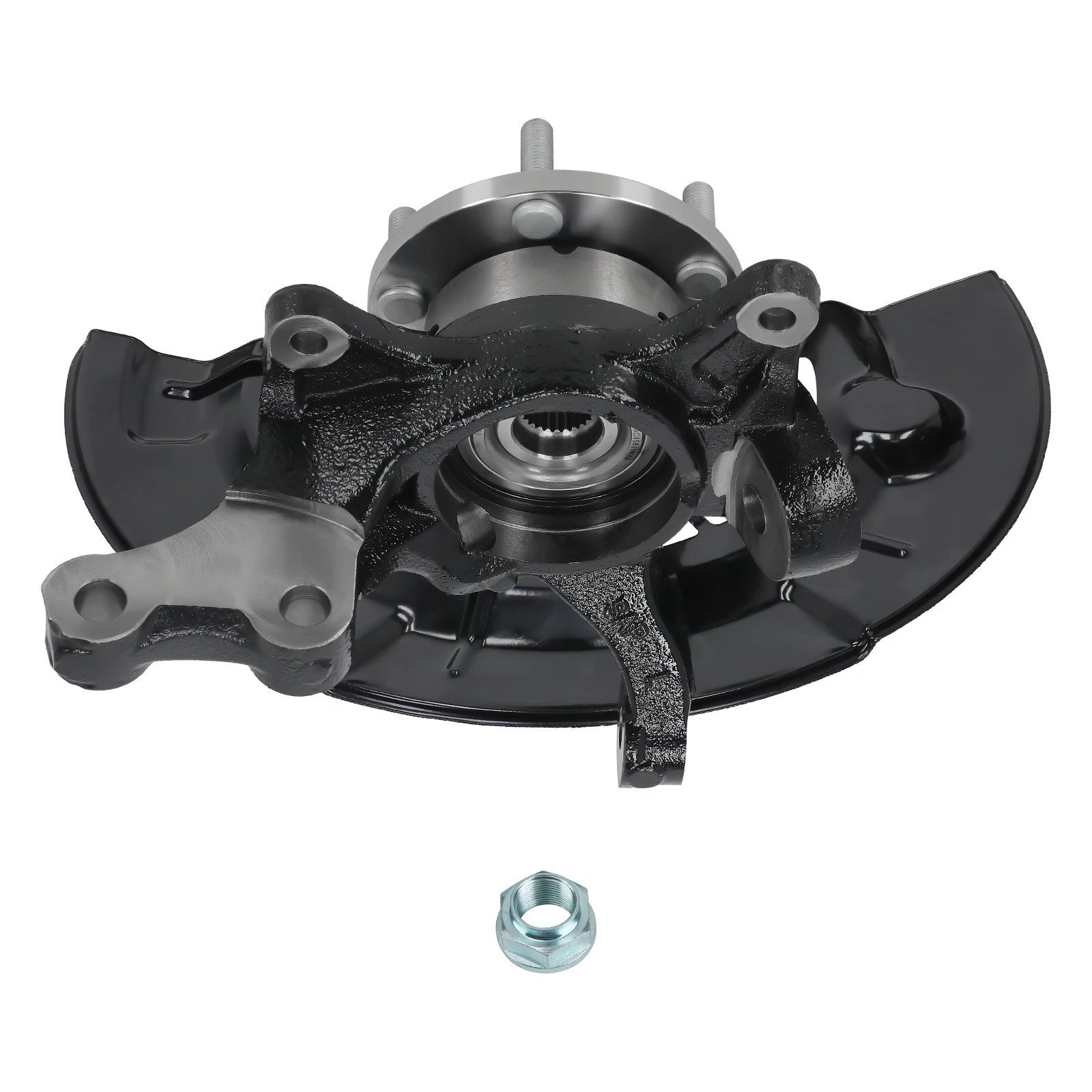 Front Left Steering Knuckle and Wheel Hub Bearing for Toyota Camry (2012–2017)