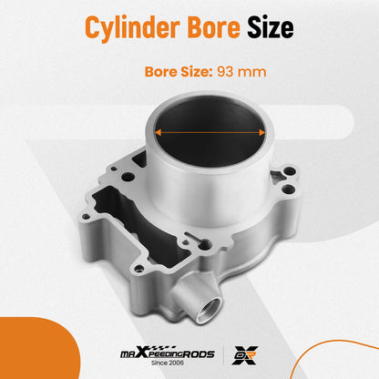 Cylinder Piston Gasket Top End Kit for Polaris Sportsman 450 (2017–2022)