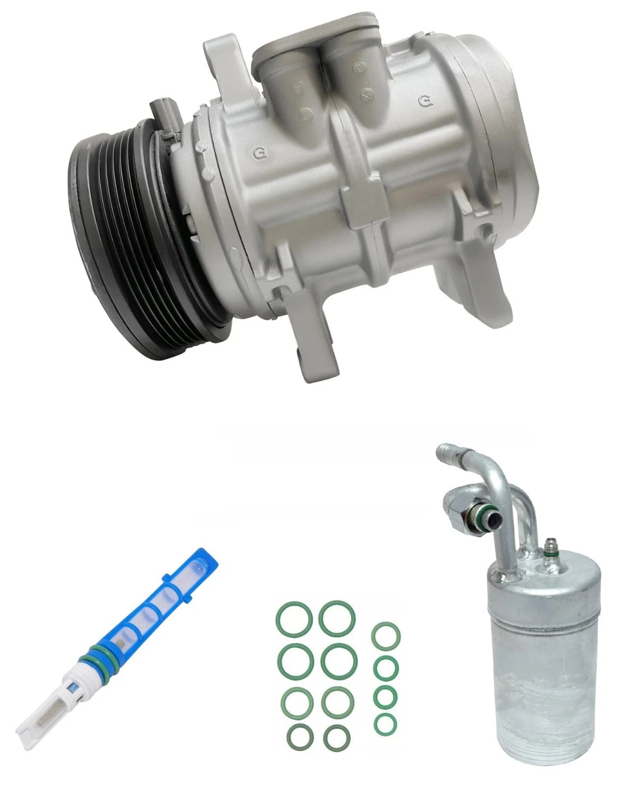 A C Compressor Kit Replacement for Ford Mustang 5.0L (1990–1990)