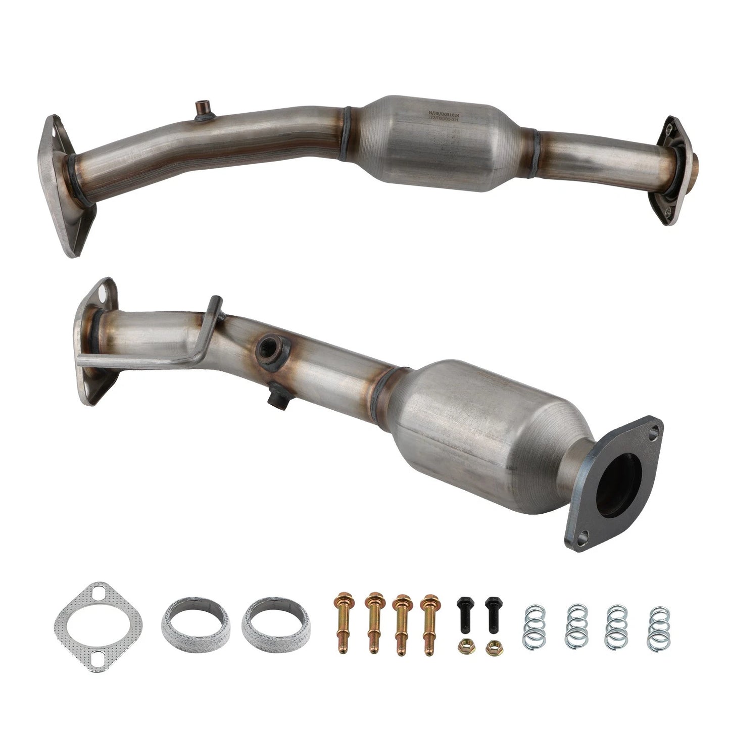 2x New Front Rear Catalytic Converters Kit for Nissan NV200 (2013–2019)