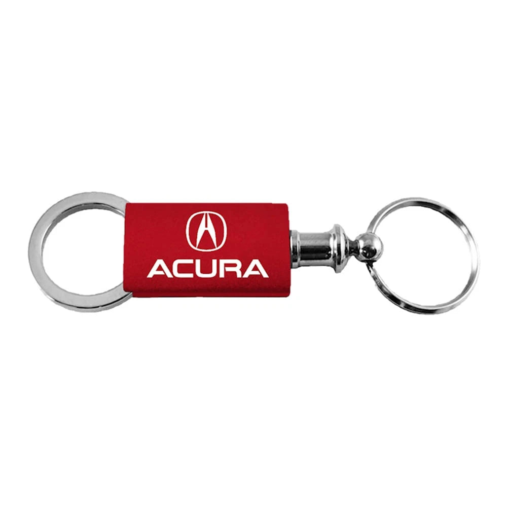 Red Anodized Aluminum Valet Keychain - Officially Licensed for Acura