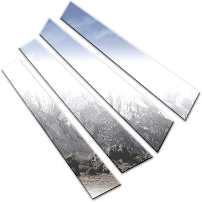 Chrome Pillar Post Trim Luxury FX 4pc for Honda Crosstour (2010–2015)