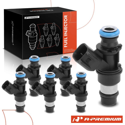 6x Fuel Injector for Chevrolet Malibu (2004–2006) Buick Rendezvous Terraza