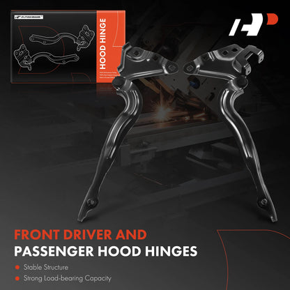 2Pcs Hood Hinge for Chevy Silverado 1500 (2019–2023)