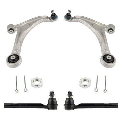 Front Lower Control Arms and Tie Rods for Honda Odyssey (2005–2010) 4PC