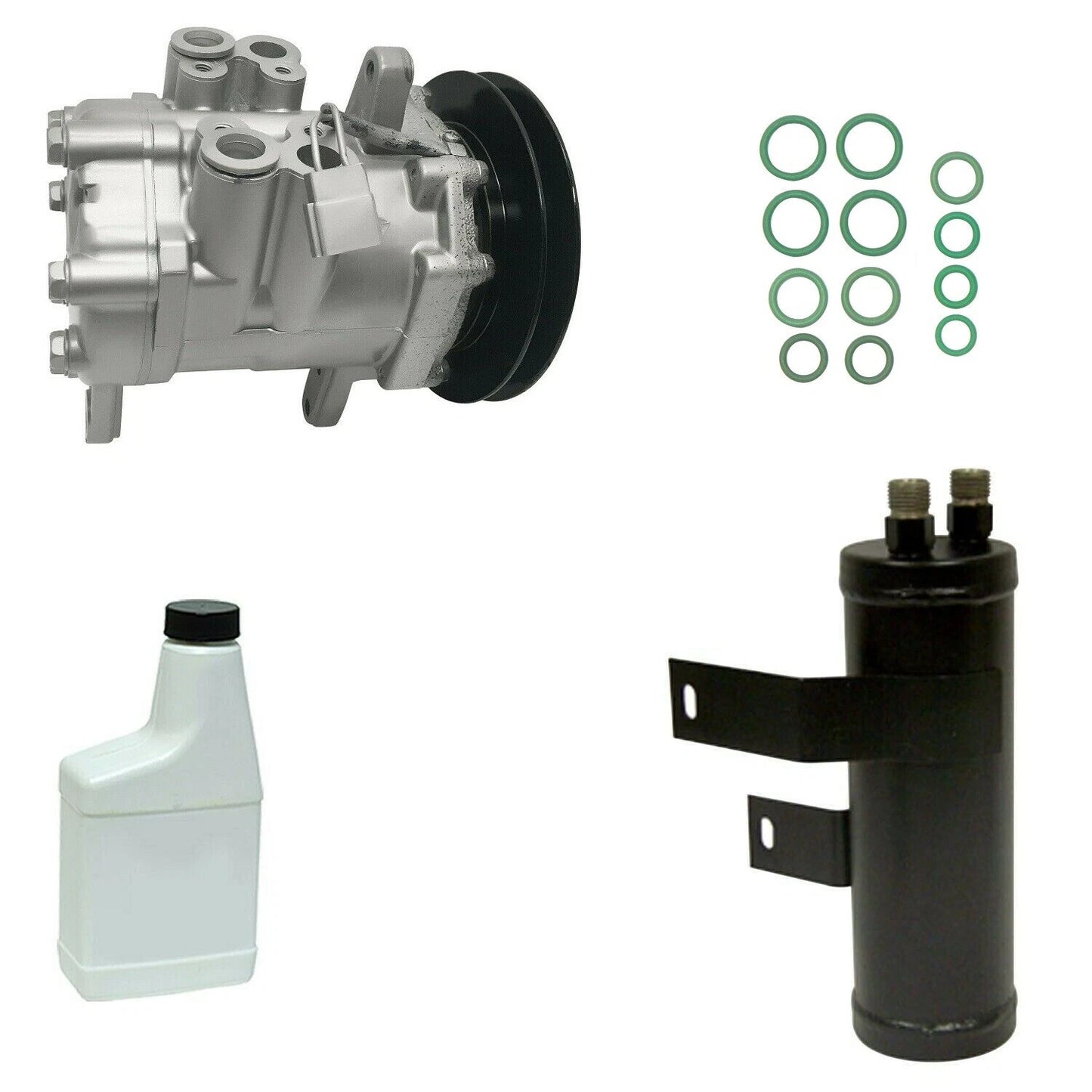 AC Compressor Kit Replacement for Toyota Land Cruiser 80 4.2L (1990–1997)