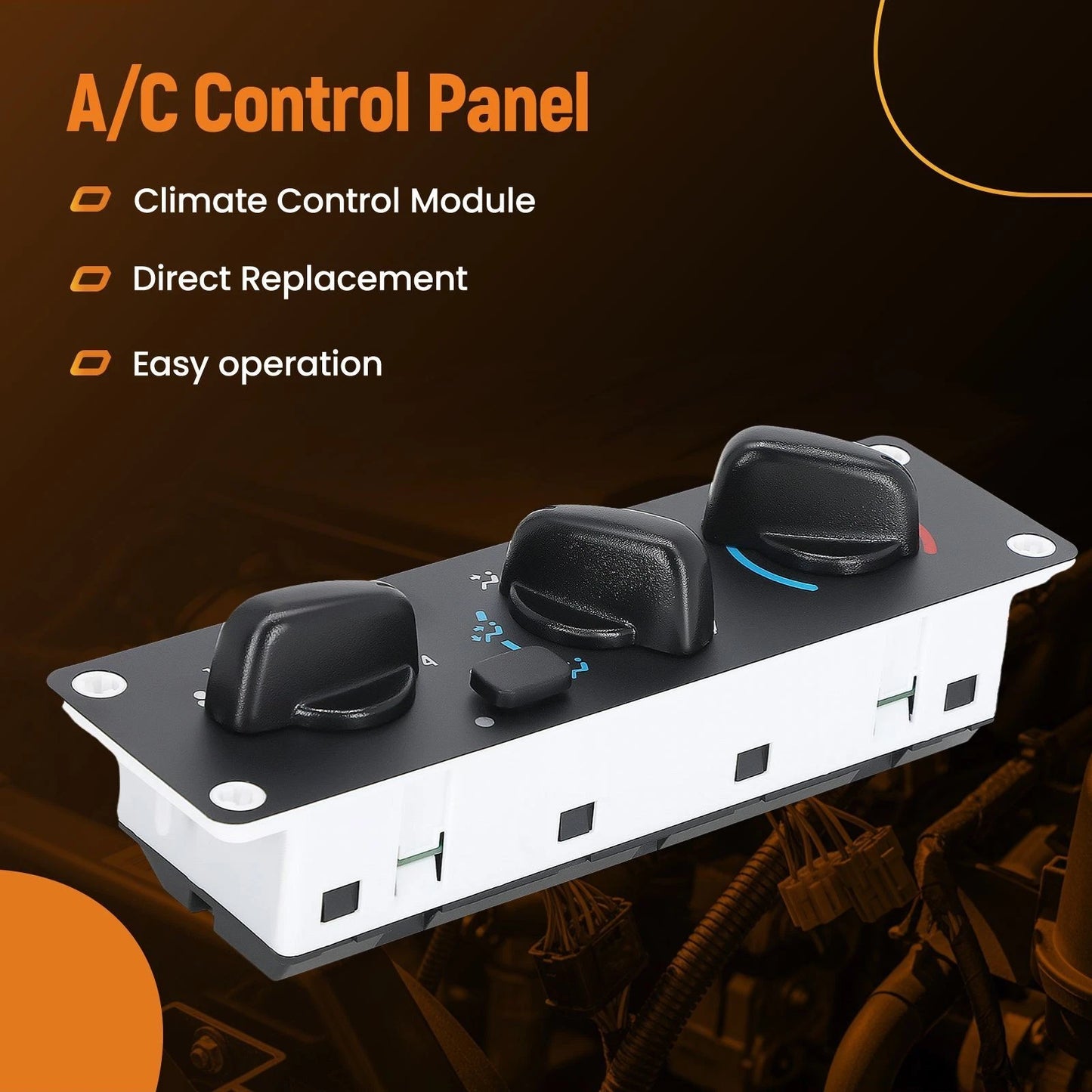 HVAC Climate Control Module for Freightliner M2 M2 100 106 112 (2012–2015)