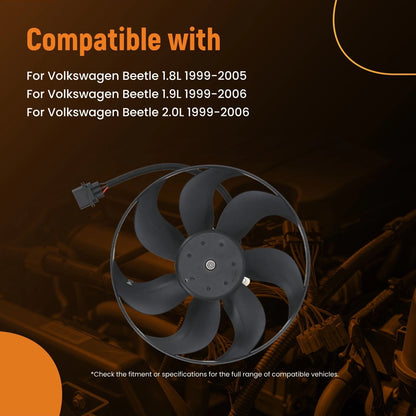 Cooling Fan Assembly for Volkswagen Beetle (1999–2006)