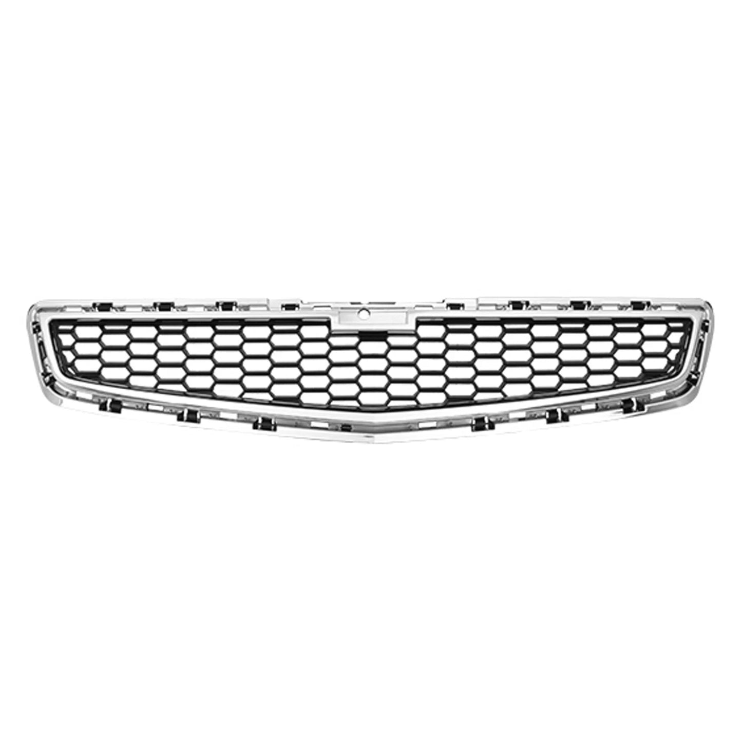Replacement Black Chrome Plastic Front Center Grille For 2013 Chevrolet Malibu