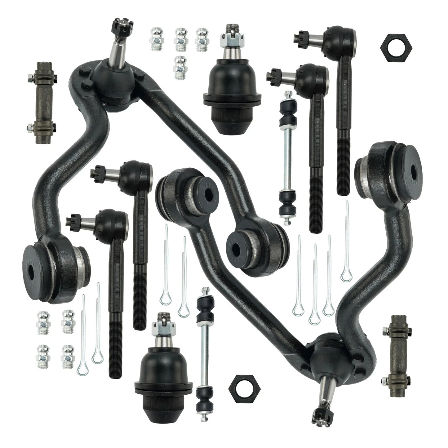 Front Suspension Kit for Chevrolet K1500 Tahoe GMC K1500 (1995–1999) 12 Piece