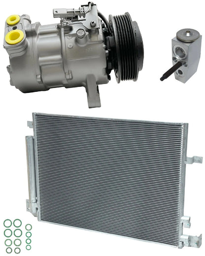 AC Compressor Kit with Condenser for Chevrolet Camaro 3.6L (2018–2018)