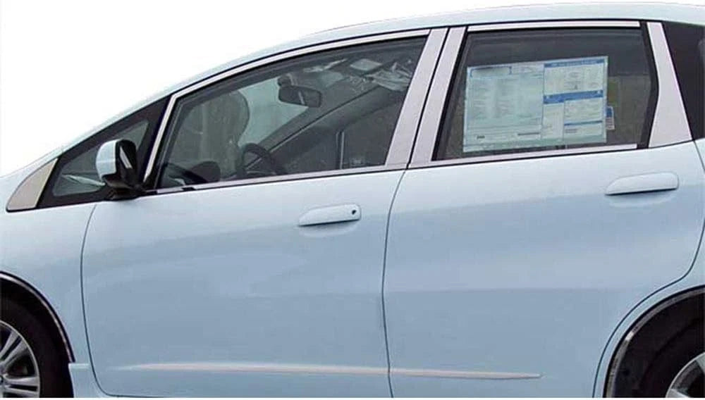 16p Luxury FX Chrome Window Package (w/Posts & Sill) for 09-13 Honda Fit