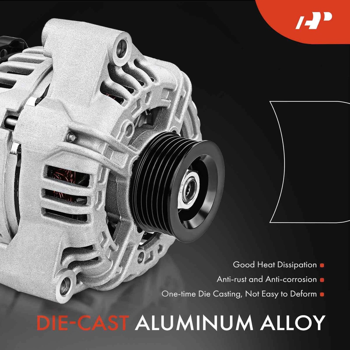 Alternator for Chevrolet Suburban 2500, Express 1500 (2005–2007)