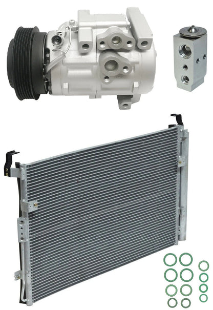 AC Compressor Kit With Condenser for Hyundai Entourage 3.8L (2008–2008)
