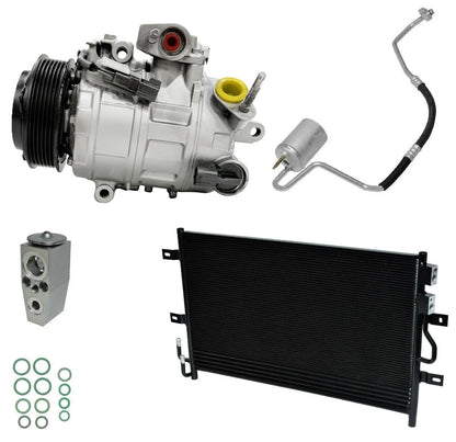 AC Compressor Kit with Condenser for Lincoln MKS 3.5L V6 (2016–2018)