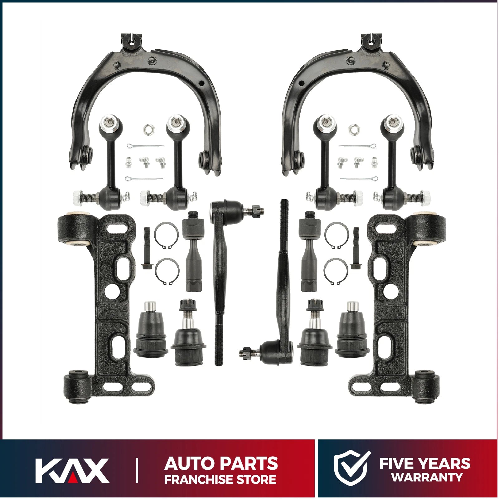 Front Suspension Control Arm Ball Joint Sway Bars for 2004–2007 Chevrolet Trailblazer