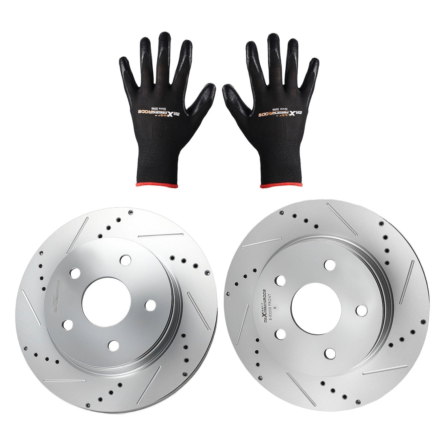 Front Brake Rotors Kit for Ram 1500 (2011–2018) / 1500 Classic (2019–2023)
