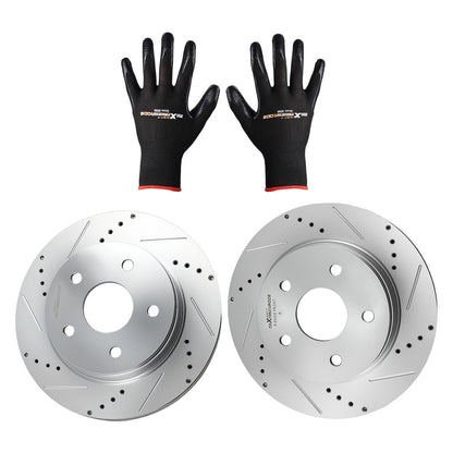 Front Brake Rotors Kit for Ram 1500 (2011–2018) / 1500 Classic (2019–2023)