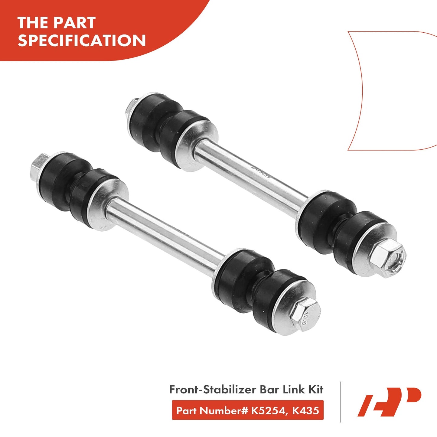 12x Front Stabilizer Bar Link for Chevrolet Blazer S10 (1991–2005)