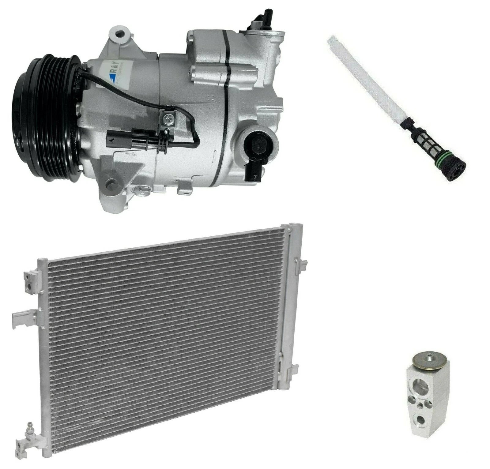 A C Compressor Kit With Condenser for Buick Verano (2016–2019)