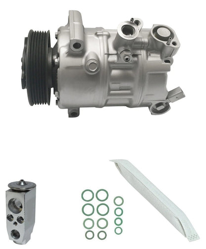 A C Compressor Kit Replacement for Audi A3 Sedan 1.4L Turbo (2018–2018)