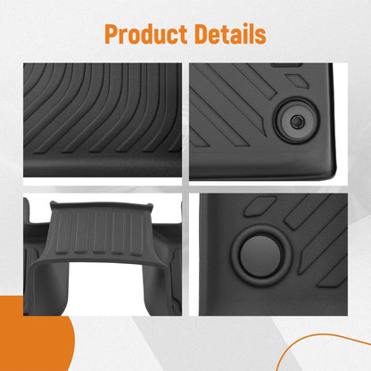 All-Weather Floor Mats for Audi Q5 (2018–2023) TPE Rubber Anti-Slip