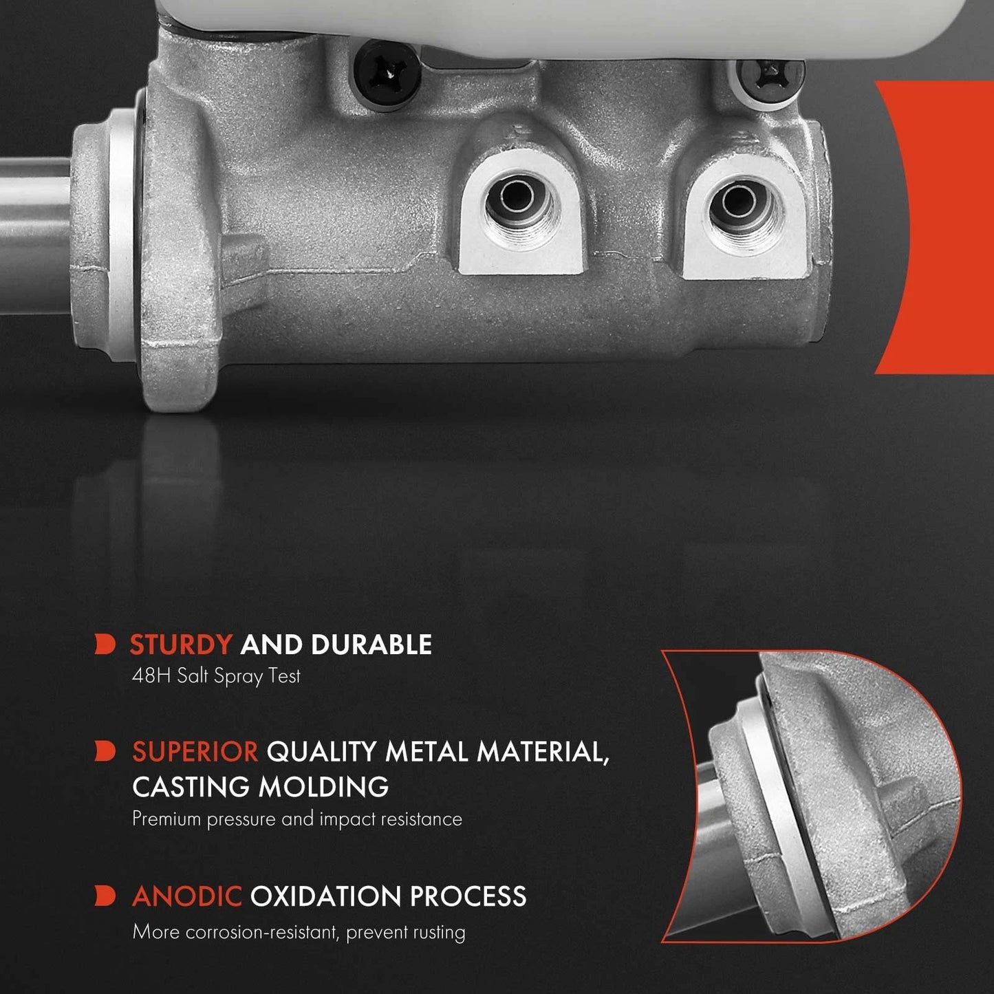 Brake Master Cylinder with Reservoir & Sensor for Chevy Camaro (2010–2015)
