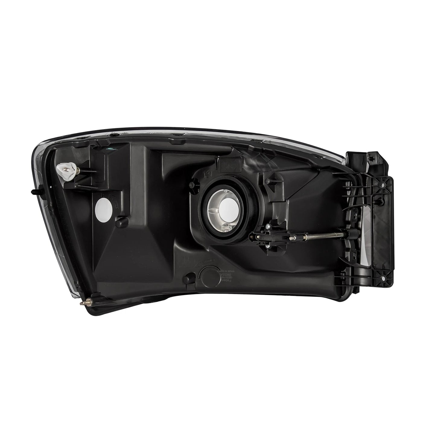 Headlight Assembly for Dodge Ram 1500 2500 3500 (2007–2009) Halogen Black