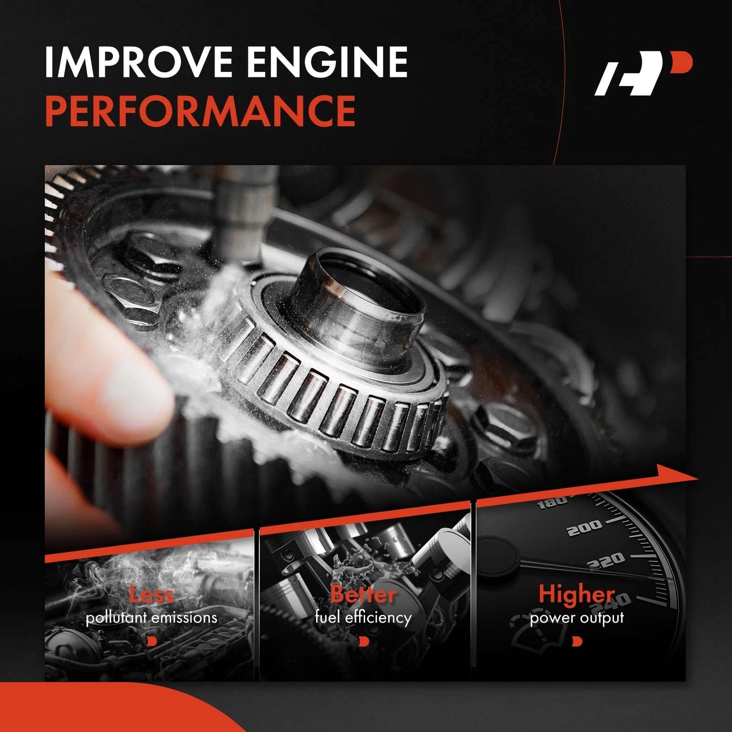 2X Camshaft Adjuster VVT Gears for Mercedes-Benz