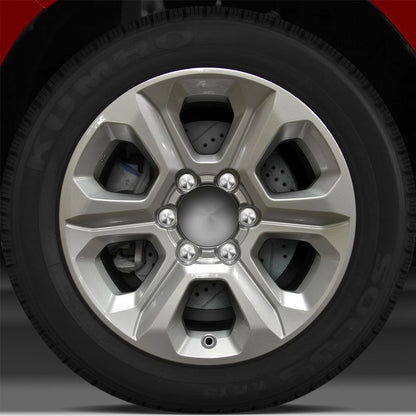 17x7 Factory Wheel (Medium Sparkle Silver) For 2014 Toyota 4Runner