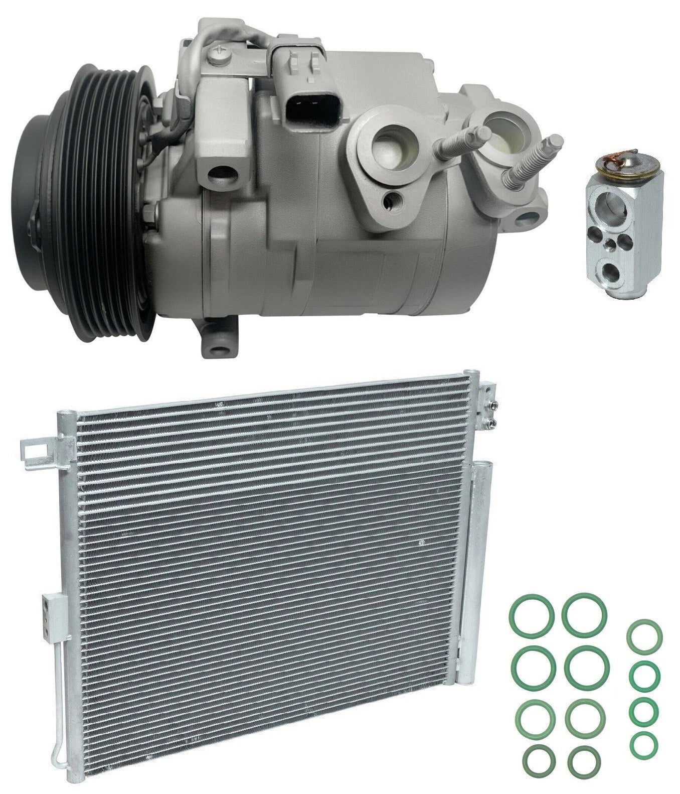 AC Compressor Kit with Condenser for Dodge Durango 5.7L (2011–2018)