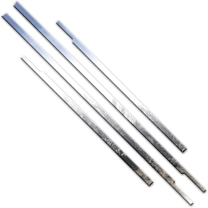 4pc Stainless Steel Window Sill Trim Replacement for Nissan Versa (2012–2019)