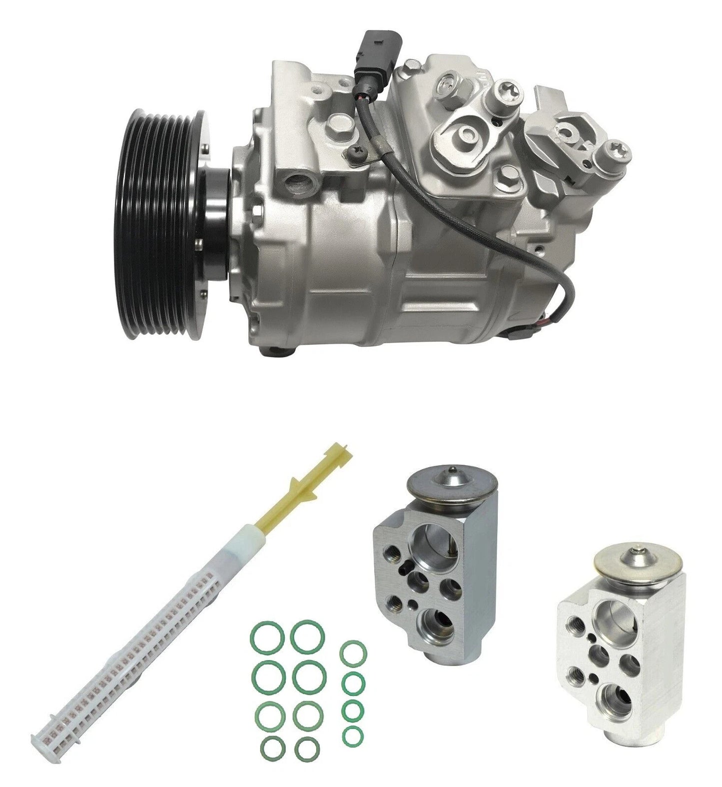 AC Compressor Kit Replacement for Volkswagen Touareg 3.2L (2007–2009)