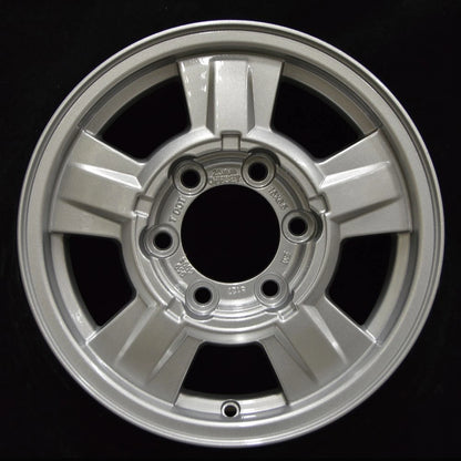 15x6.5 Factory Wheel Sparkle Silver Full Face for 2006 Isuzu i280 4x2