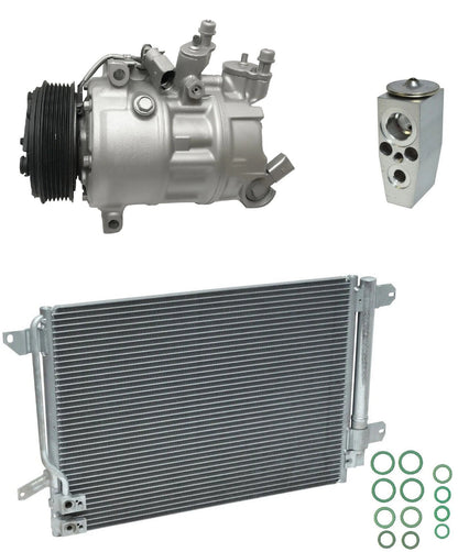 A C Compressor Kit With Condenser for Volkswagen Jetta 1.8L (2017–2019)