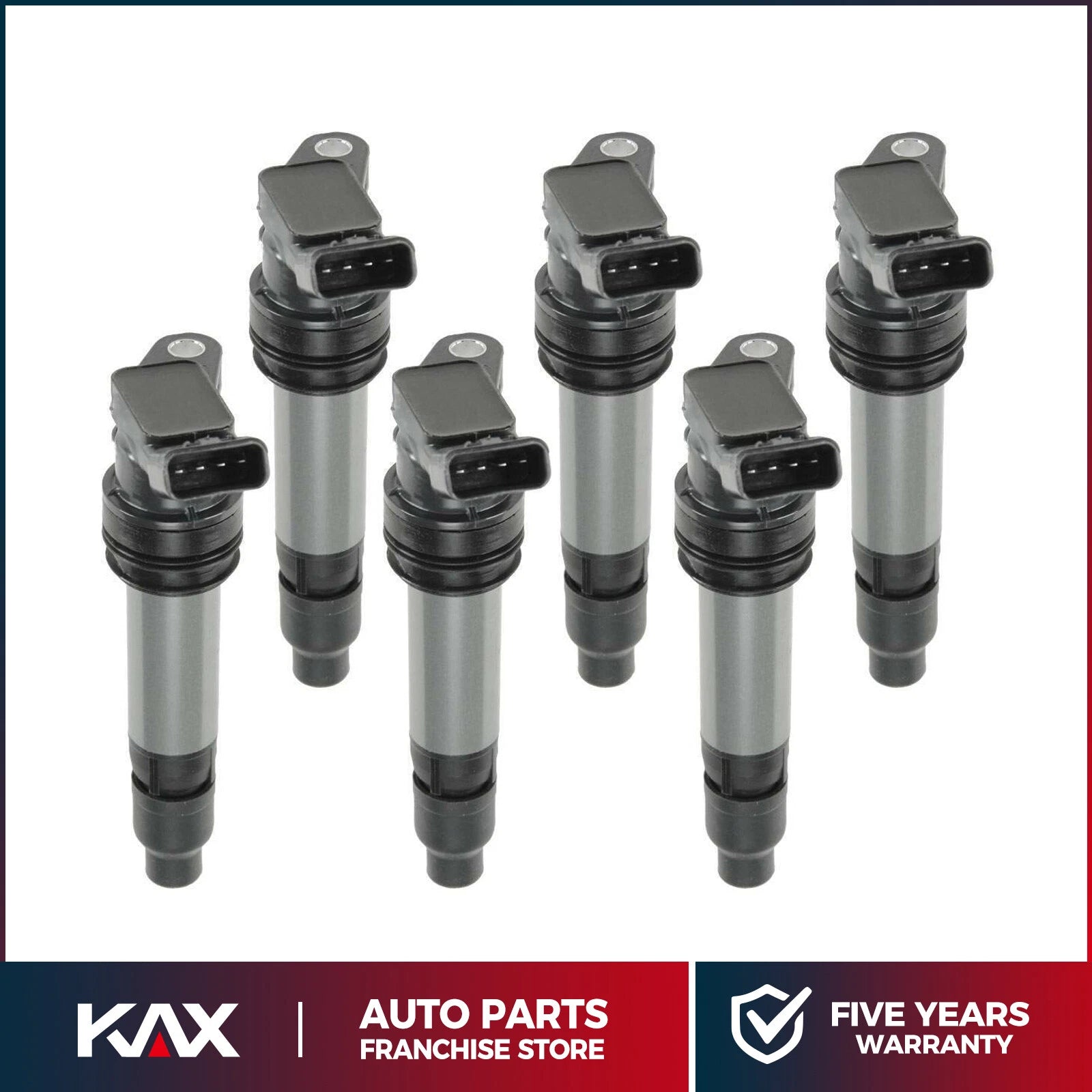 Ignition Coil Set for Volvo S60 XC70 XC90 and Land Rover LR2 (2007–2008)