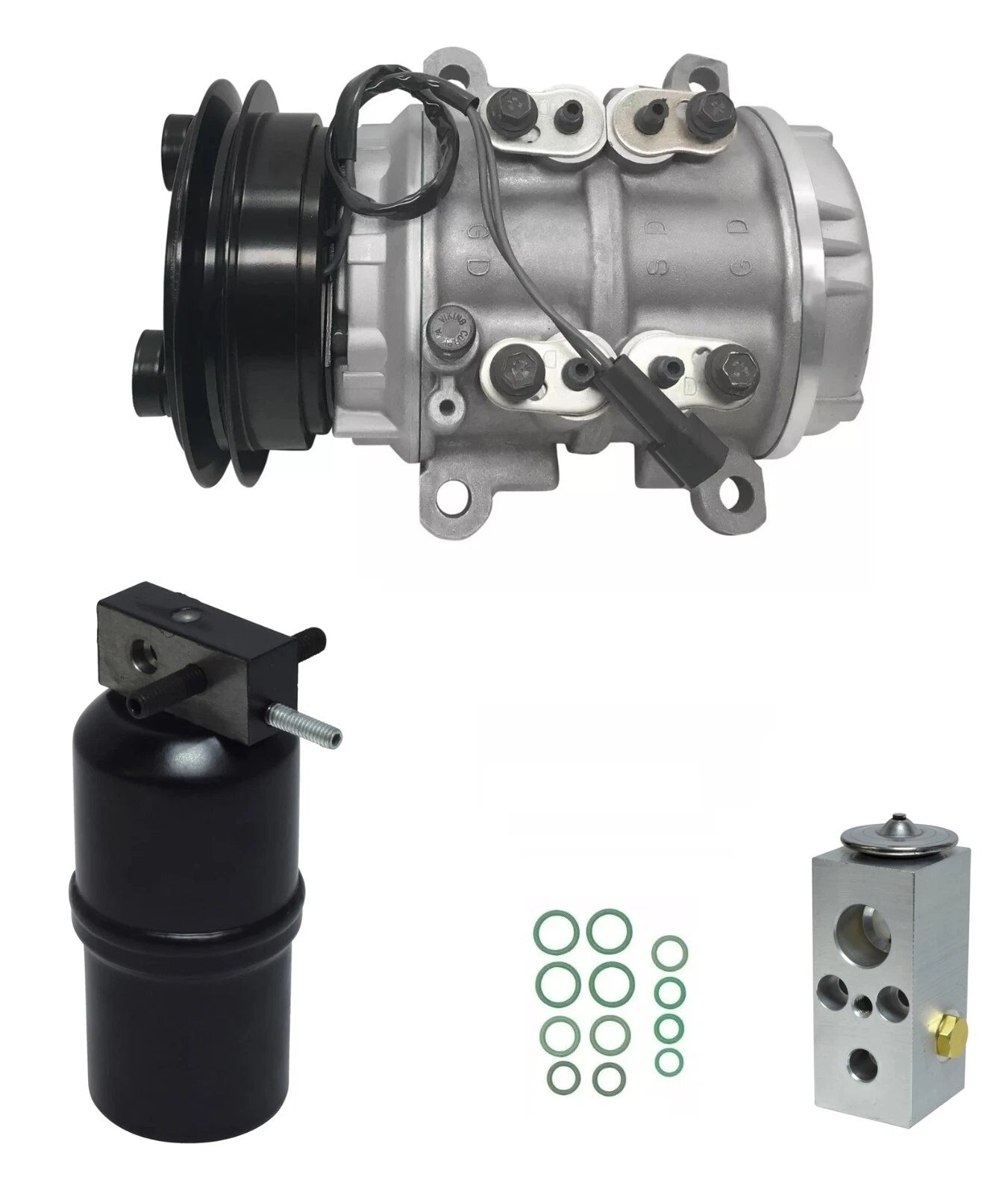 AC Compressor Kit Replacement for Dodge Omni 2.2L (1989–1990)