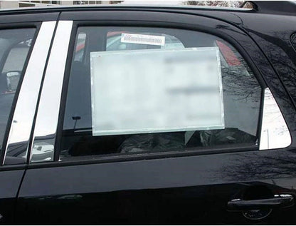 Wagon 6pc. Luxury FX Chrome Pillar Post Trim for 2008-2013 Suzuki SX4