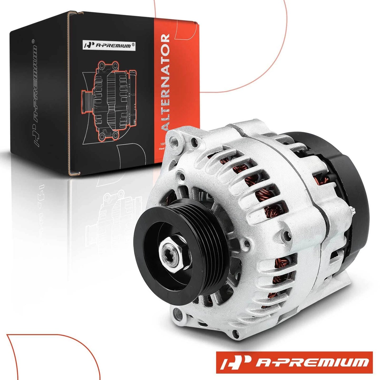 Alternator for Chevy Blazer S10 GMC Jimmy Sonoma Oldsmobile (1994–1995)