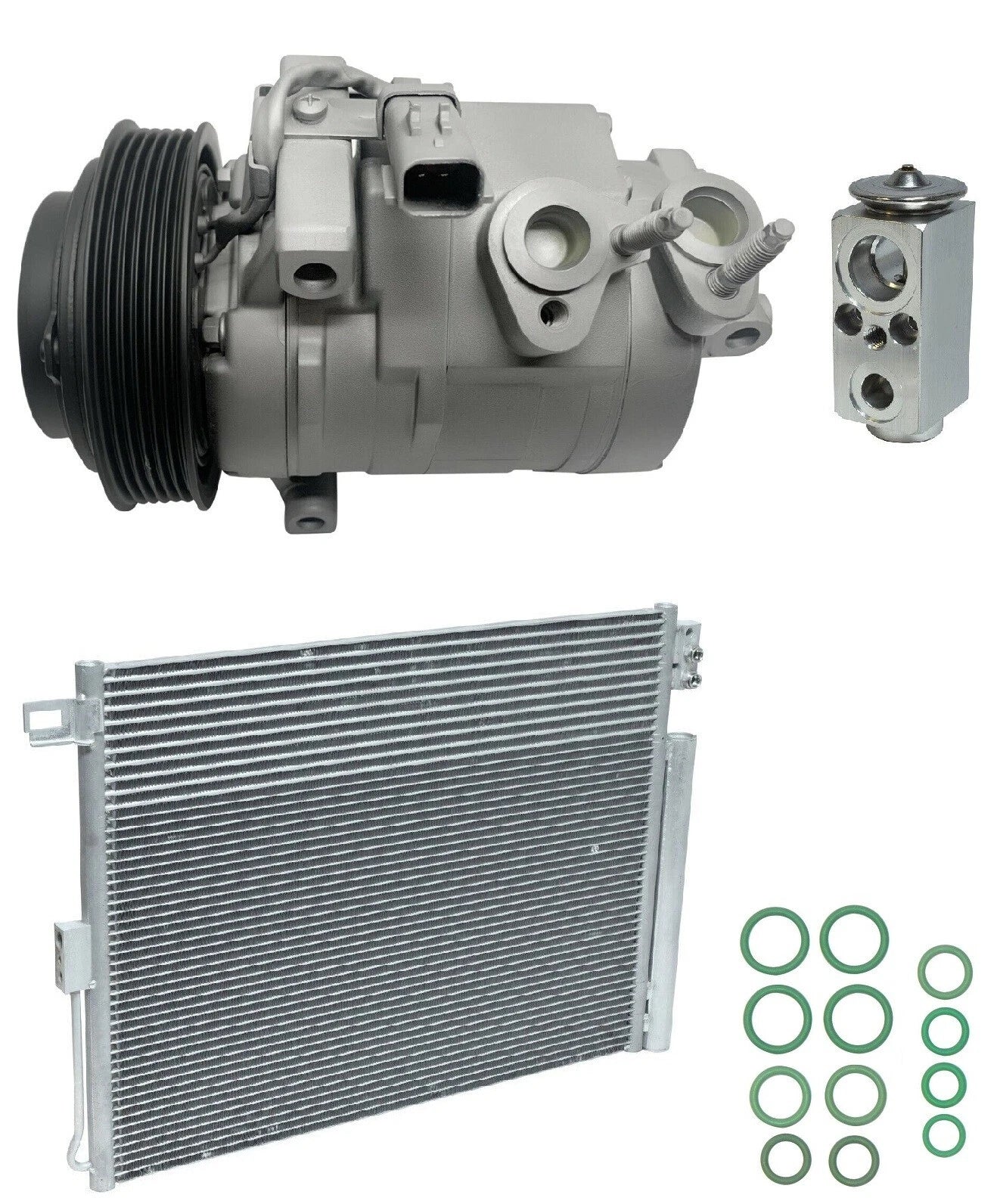 AC Compressor Kit With Condenser for Jeep Grand Cherokee 3.0L (2019–2024)