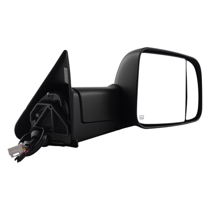 Black Textured Side Mirror for Dodge Ram 1500/2500/3500 (1998–2002) Power