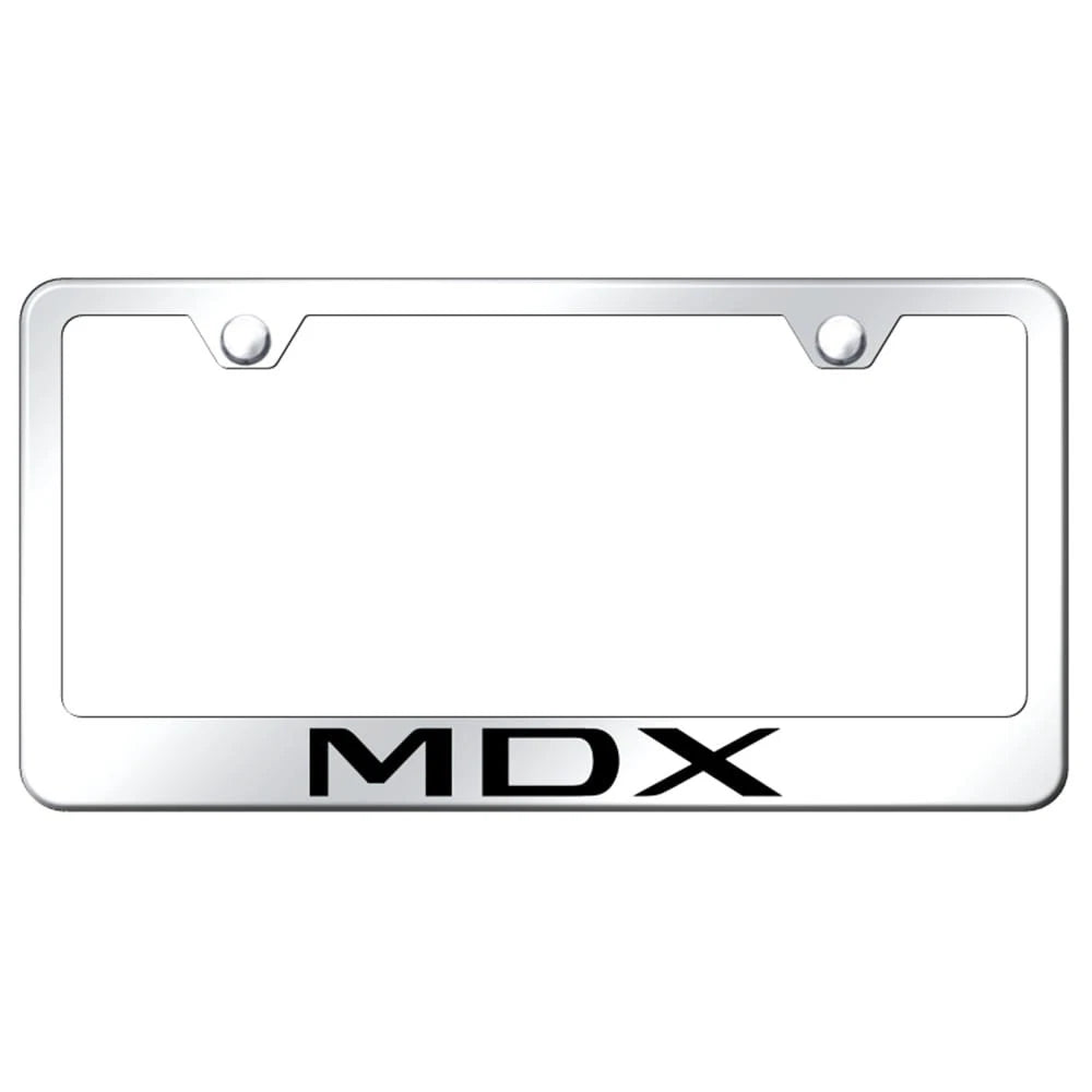 Stainless Steel License Plate Frame - Officially Licensed for Acura MDX
