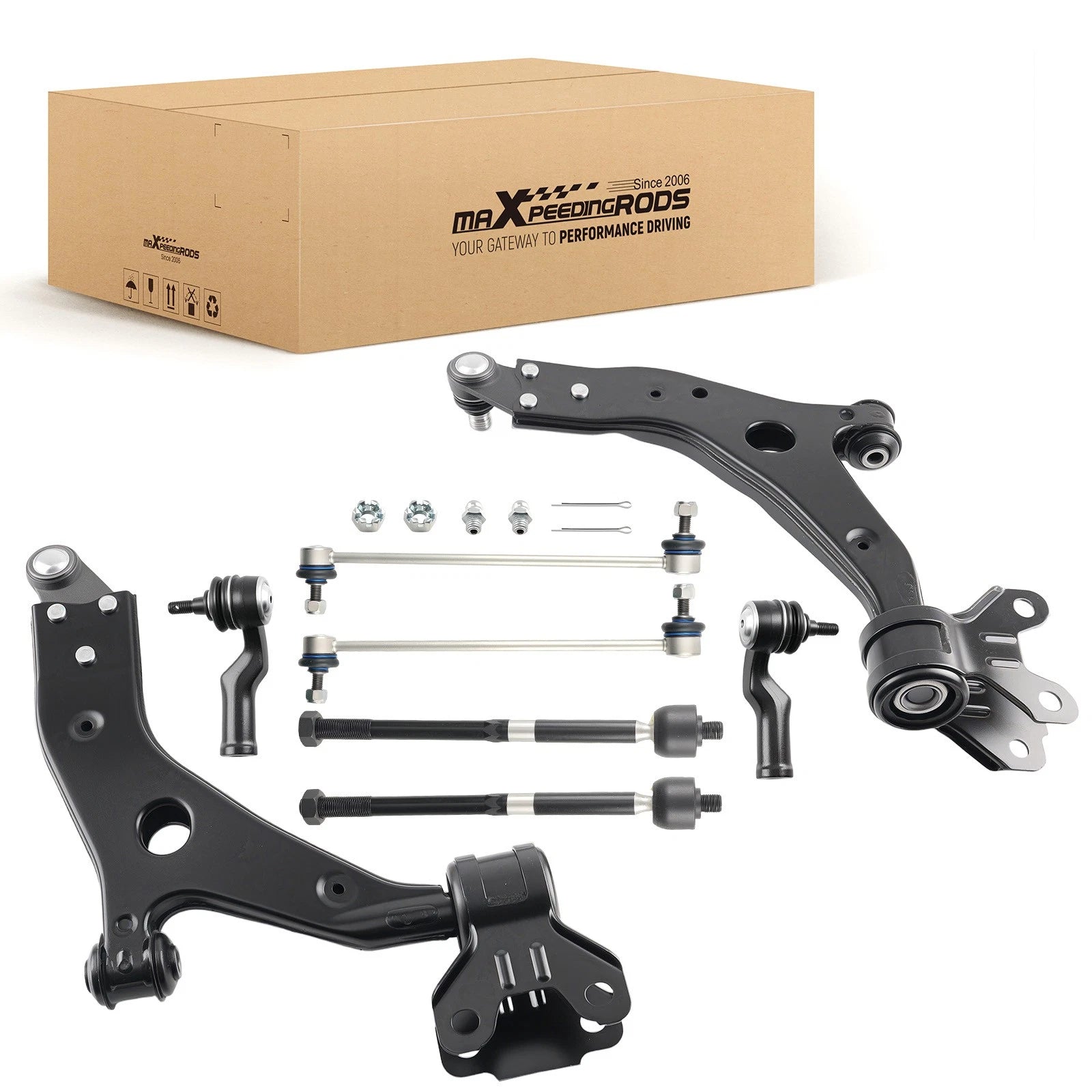 Lower Control Arms and Tie Rods Kit for 2013–2018 Ford Escape