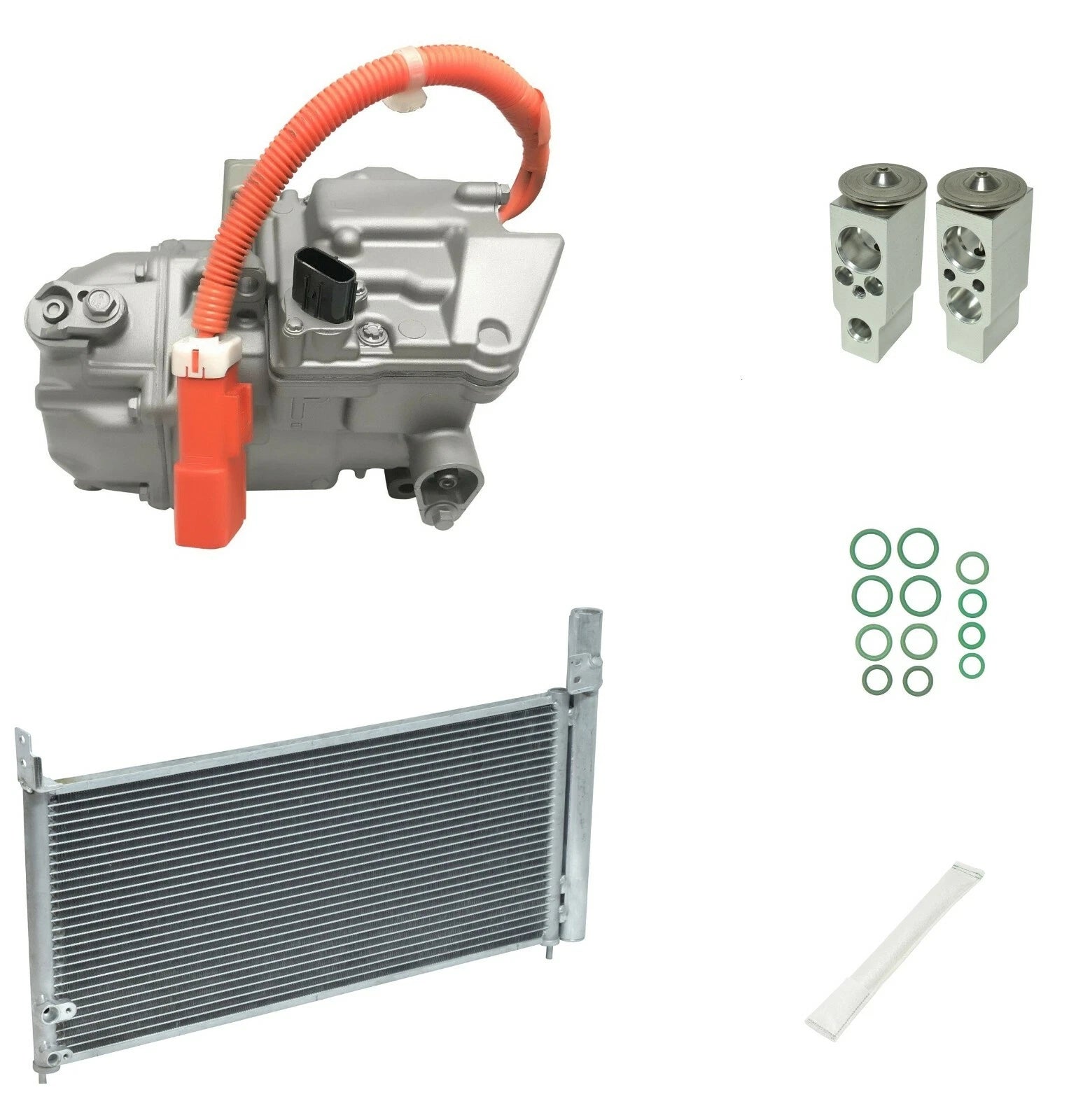 A C Compressor Kit With Condenser for Toyota Prius Plug-In (2012–2015)