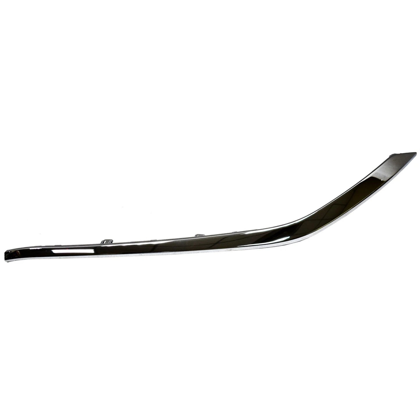 Replacement Chrome ABS Plastic Front Driver Side Bumper Cover Molding