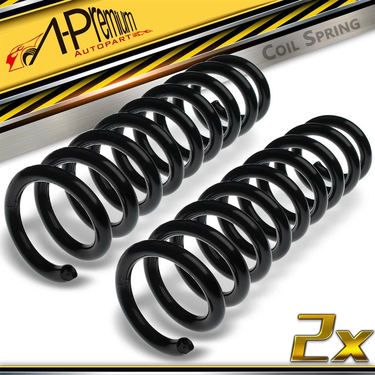 2X Rear Side Suspension Coil Springs for Mercedes W210 (1996–2002)