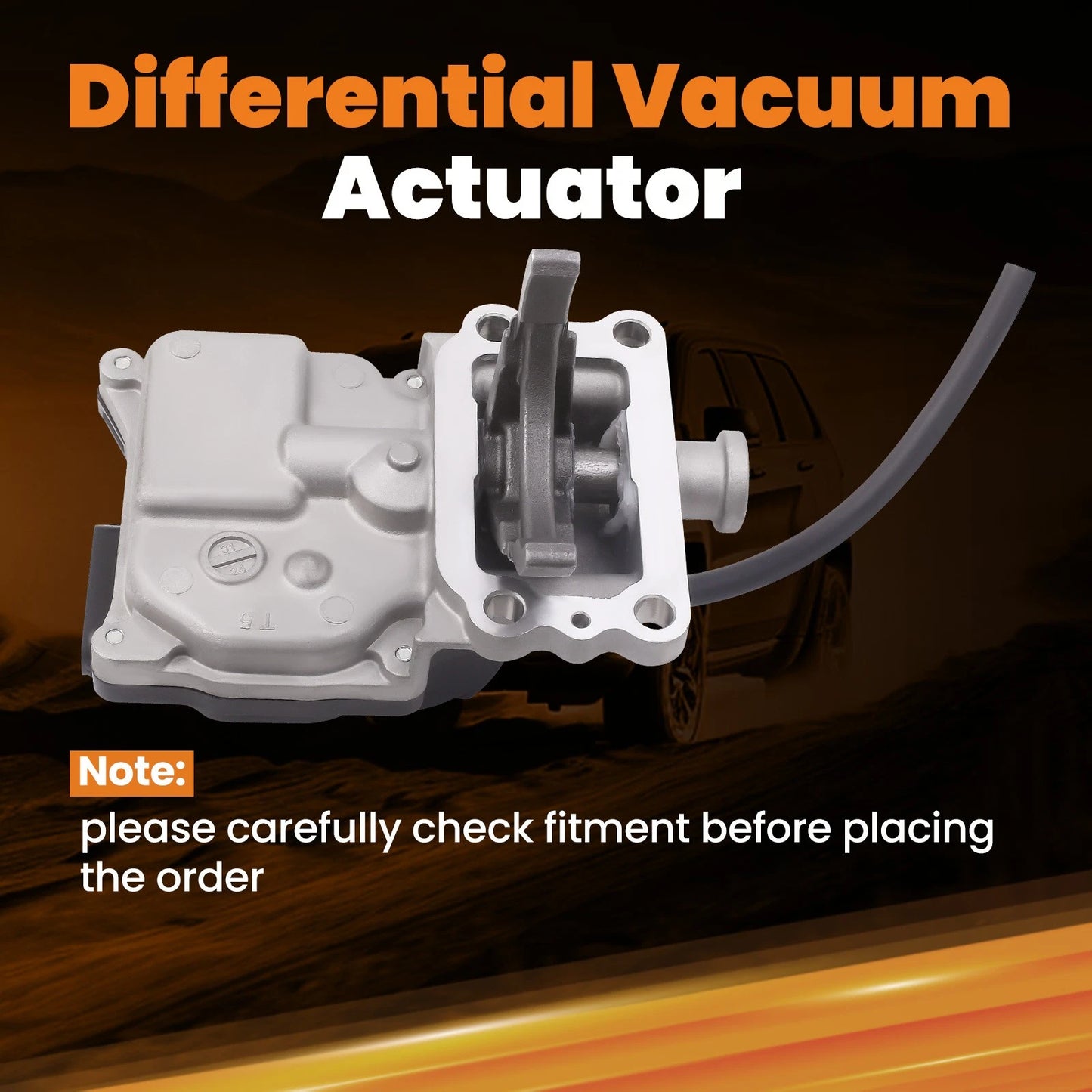 Differential Vacuum Actuator for Toyota 4WD Tacoma FJ Cruiser (2005–2015)