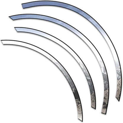 Luxury FX Chrome Fender Trim 4pc with Gasket for Acura MDX (2007–2013)
