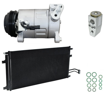 AC Compressor Kit With Condenser for GMC Yukon 5.3L 6.2L (2015–2017)