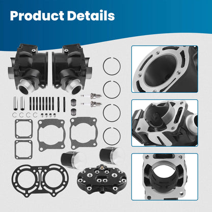 Cylinder Head Top End Kit for Yamaha Banshee 350 (1987–2006)